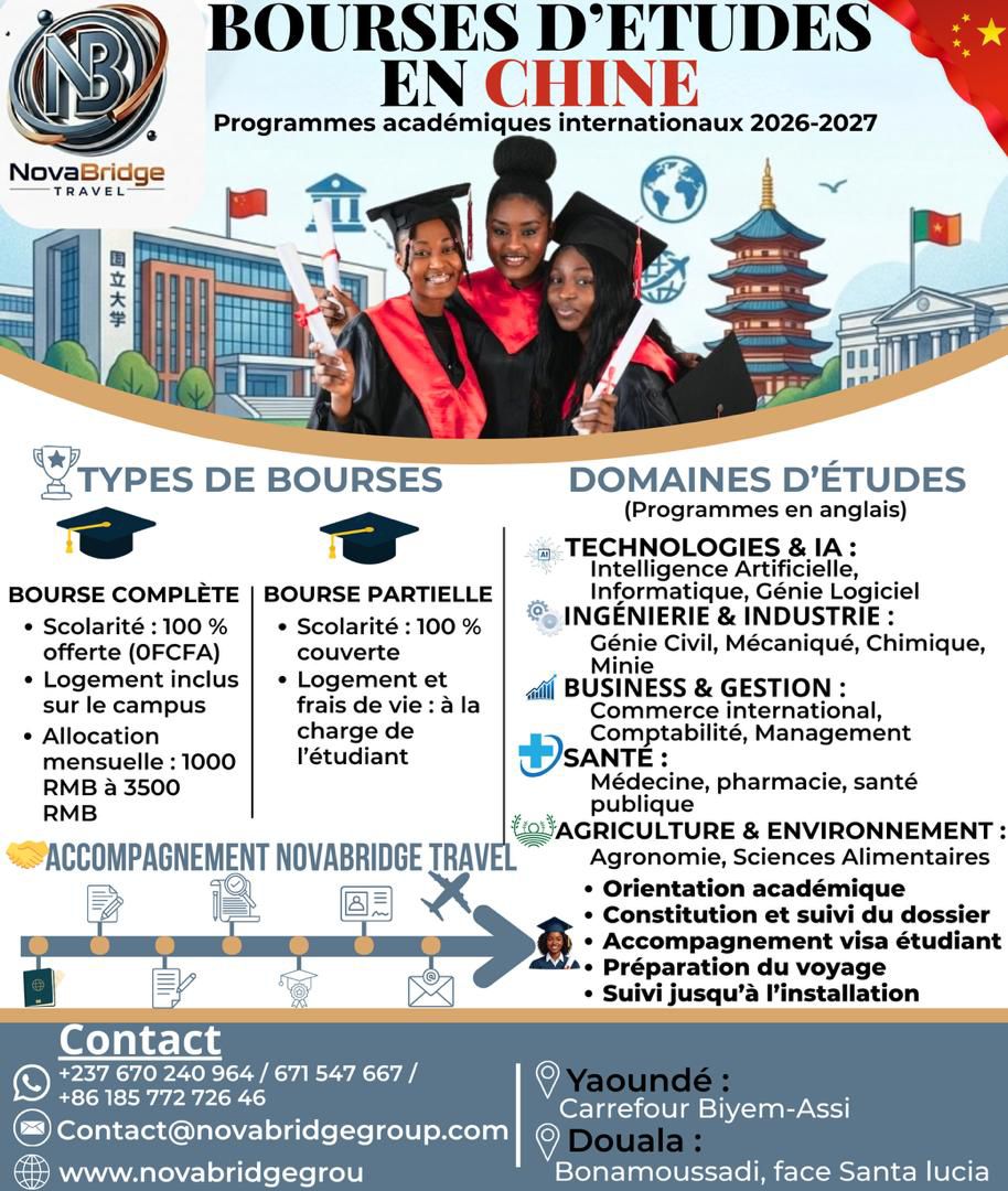 Étudiants NovaBridge en Chine